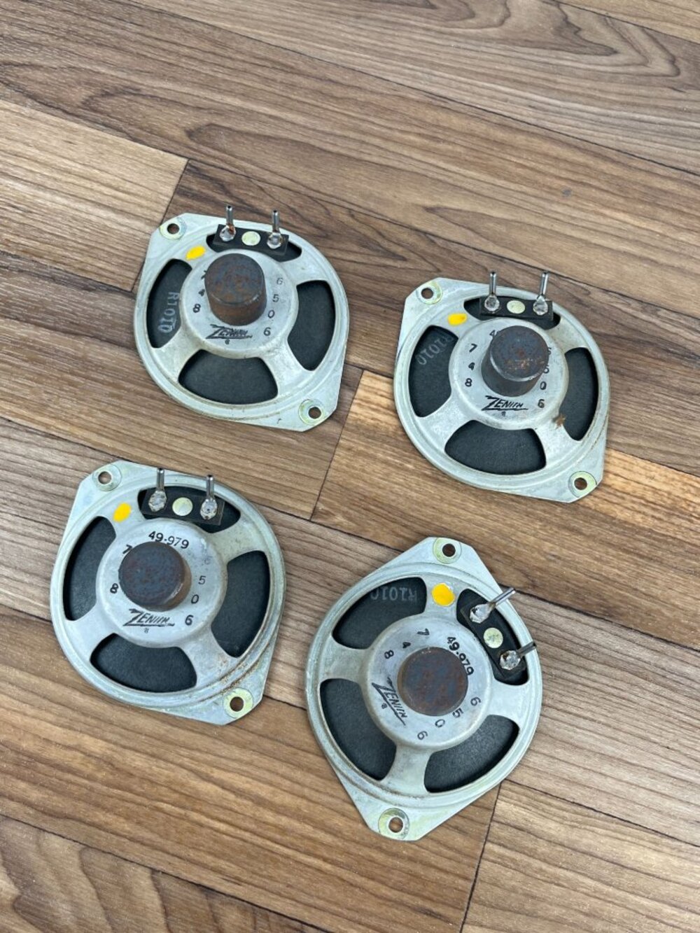 Zenith 49-979 6506 Speakers Set Of 4 Tweeter Speakers - Picture 7 of 7